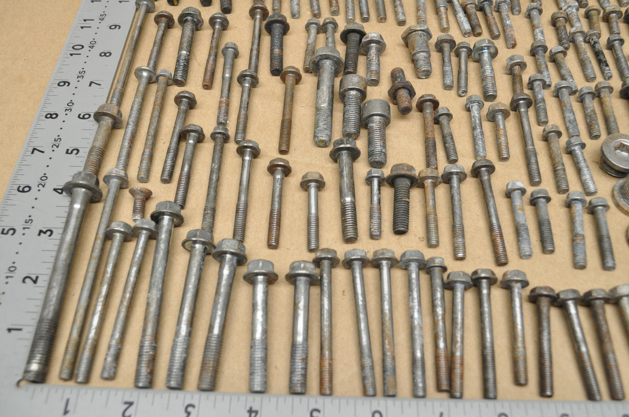 Vtg OEM Honda 1982 VF750 C V45 Magna Bolt Washer Nut Rubber Hardware Parts Lot