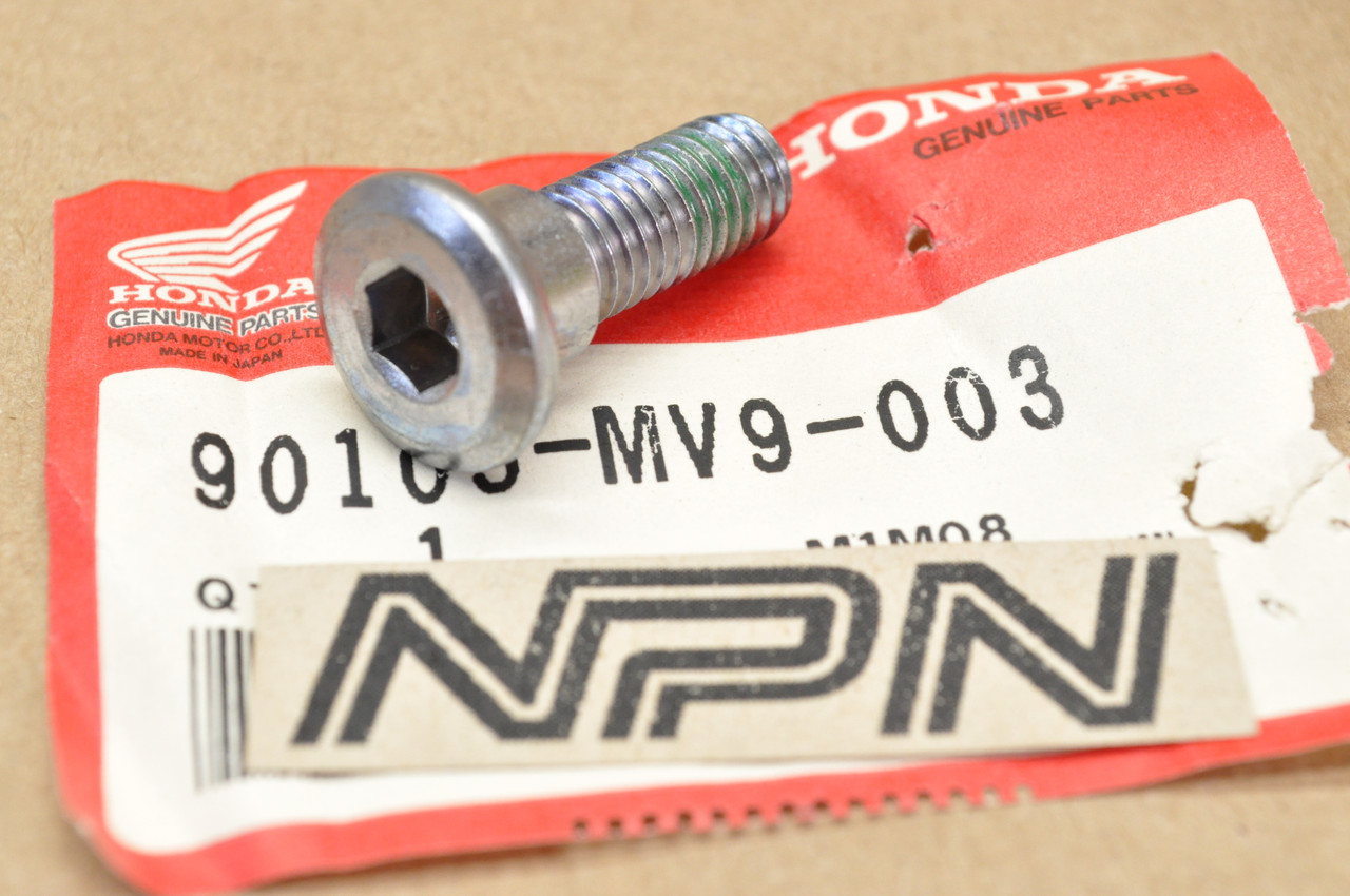 NOS Honda CB750 CB900 CBR600 CMX250 GL1500 VF750 VT750 Disk Bolt 90105-MV9-003