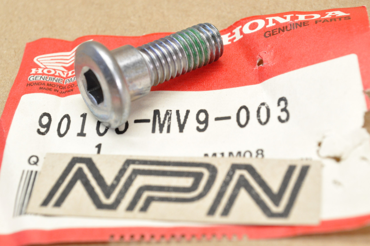 NOS Honda CB750 CB900 CBR600 CMX250 GL1500 VF750 VT750 Disk Bolt 90105-MV9-003