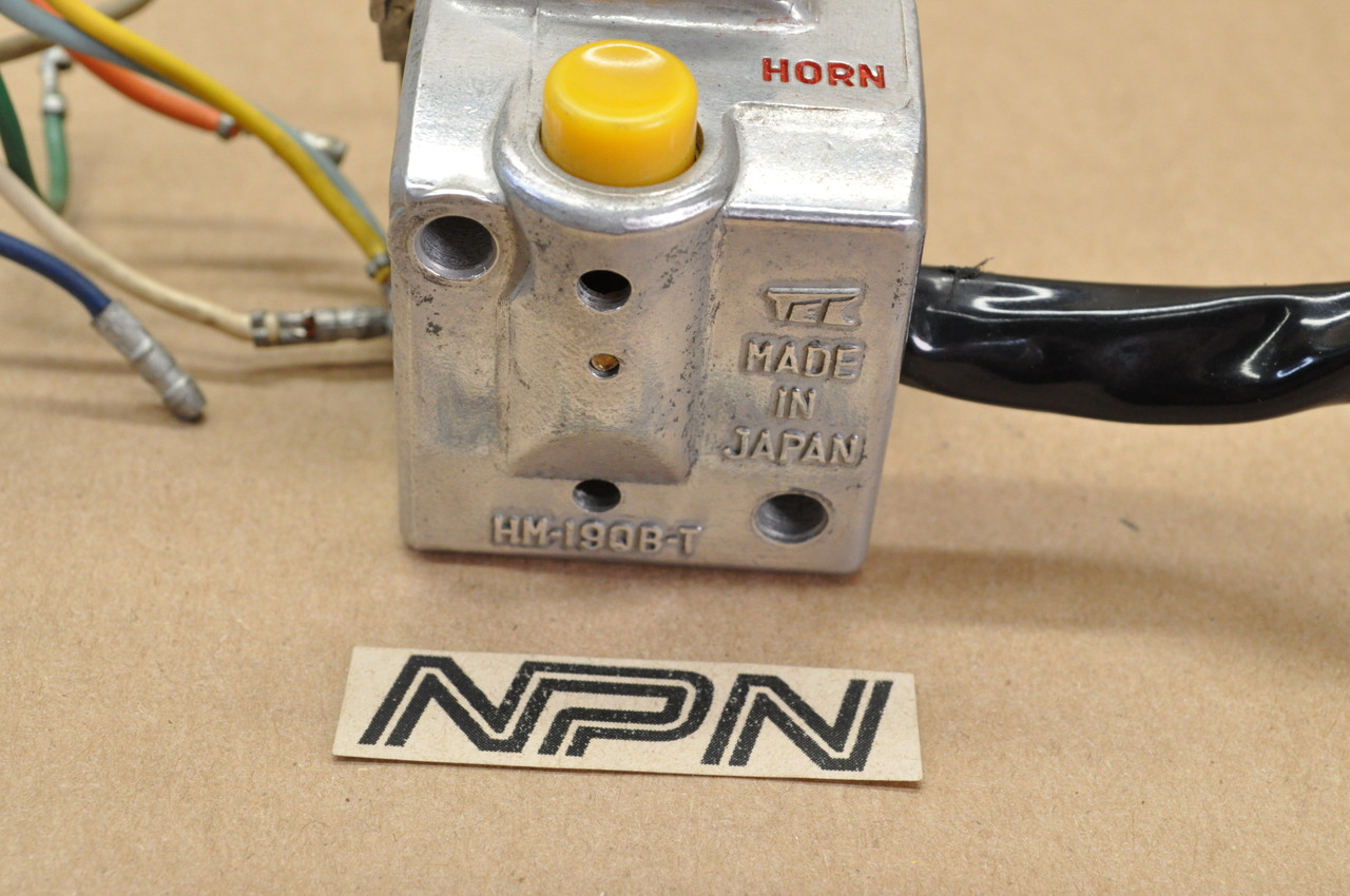 NOS Honda 1980-81 C70 Passport Horn Light Hi Lo Turn Signal Switch 35200-174-672