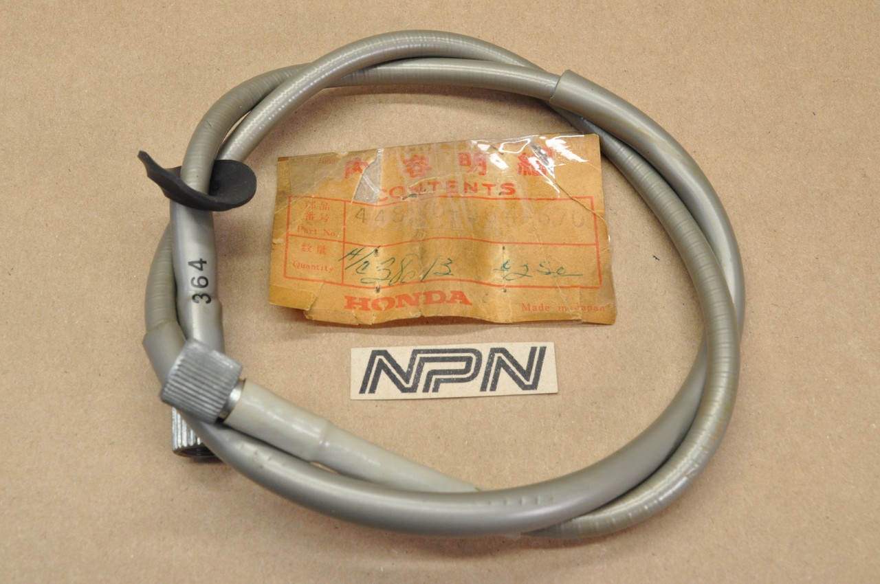 NOS Honda XL100 K0 Speedometer Cable 44830-364-670