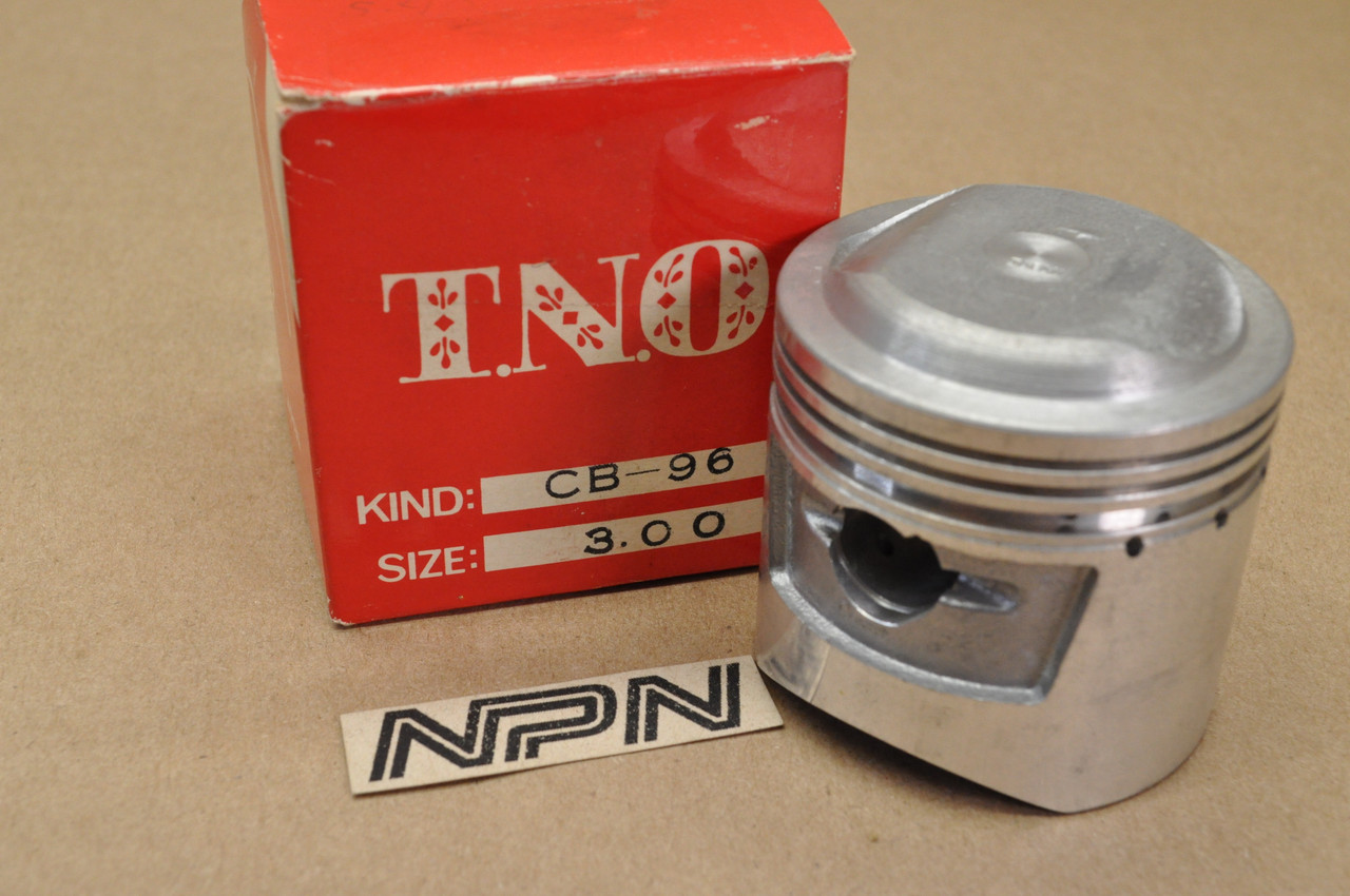 NOS Honda CA160 CB160 CB96 CL160 TNO Brand Big Bore 3.00 Oversize Piston