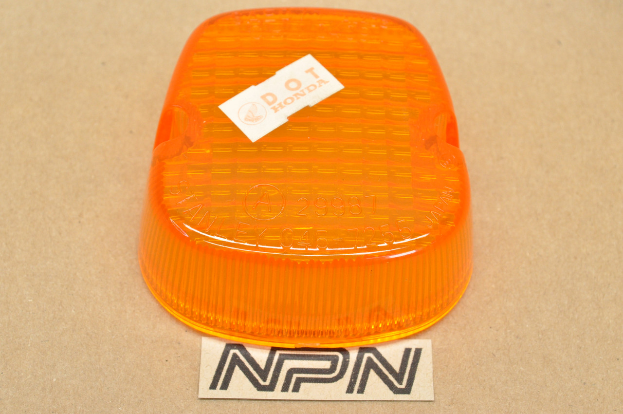 NOS Honda FT500 XL125 XL185 XL250 XL500 Turn Signal Lens 33402-428-671
