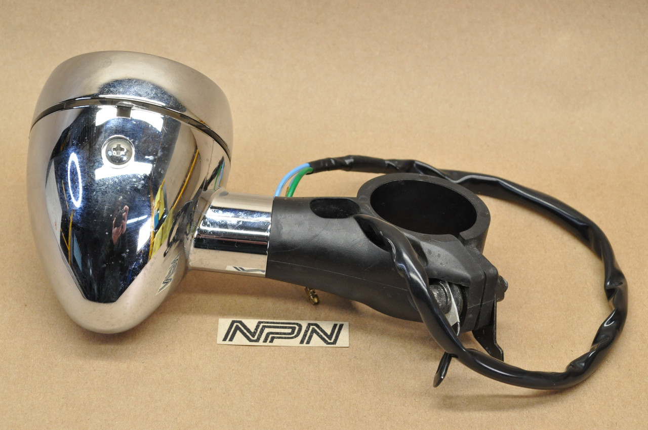 Vtg OEM Honda VT600 VT750 Shadow Right Front Turn Signal & Stem 33400-MZ8-K02
