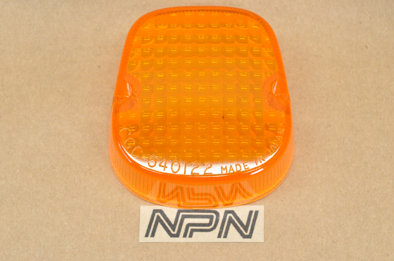 NOS Honda CGC FT500 XL125 XL185 XL250 XL500 Turn Signal Lens 33402-428-671