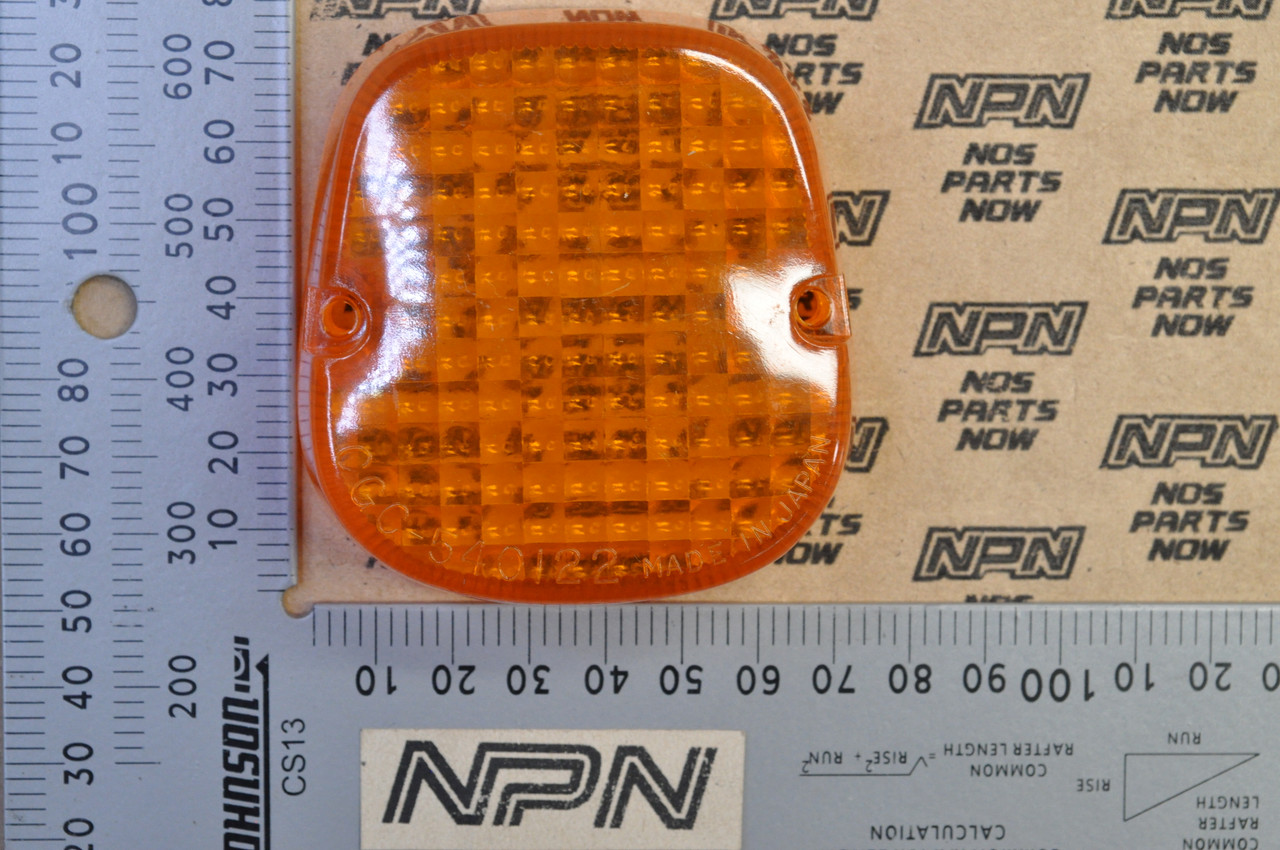 NOS Honda XL500 FT500 XL125 XL185 XL250 CGC Turn Signal Lens 33402-428-671