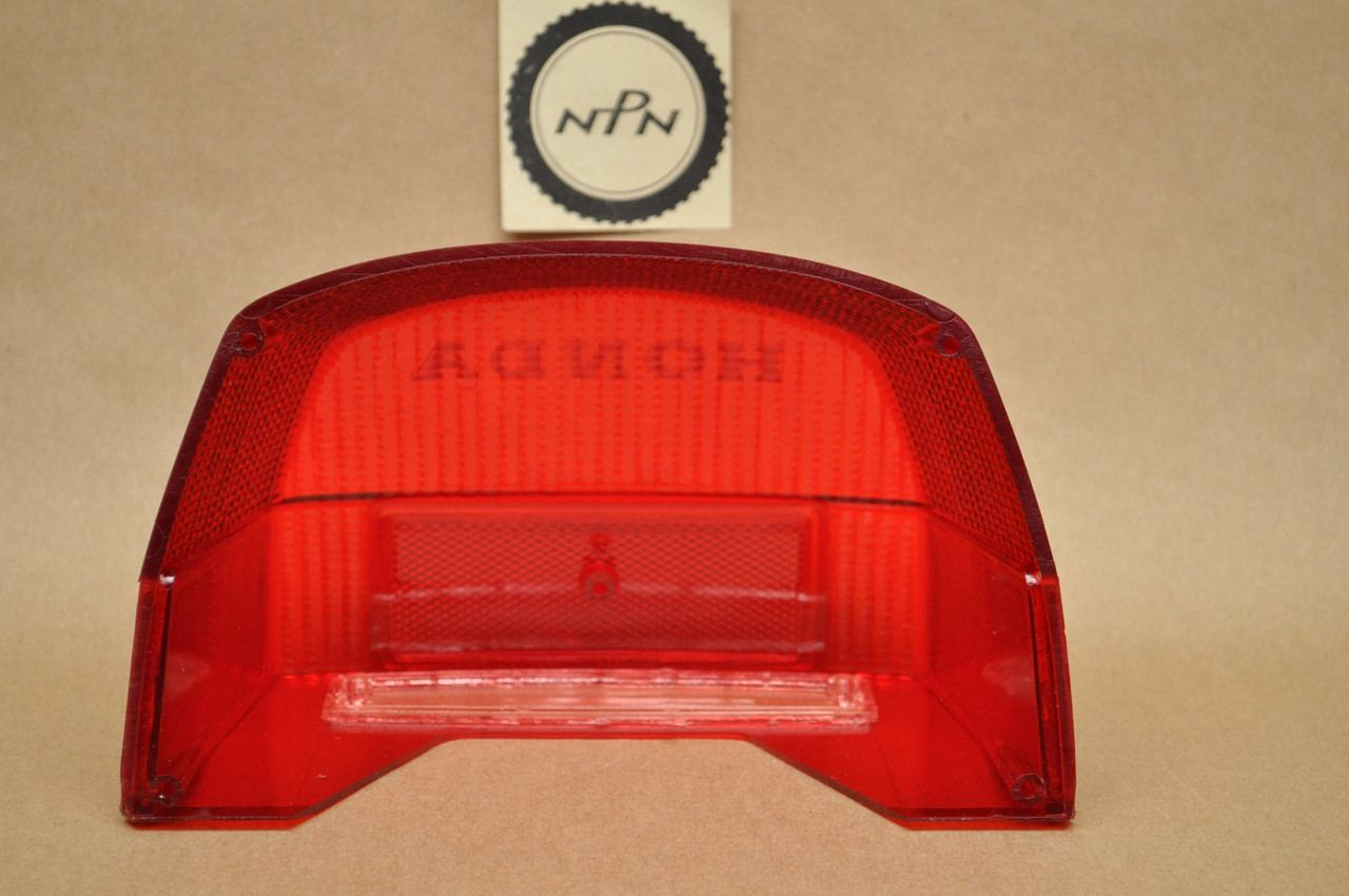 NOS Honda CB750 K 1978-79 CX500 1979-81 CX500D CGC Tail Light Lens 33702-415-671