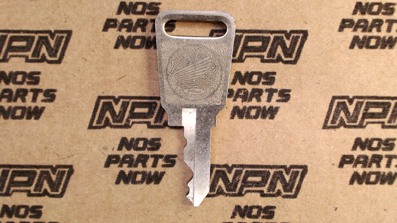 NOS Honda OEM Ignition Switch & Lock Key Single Groove H6309