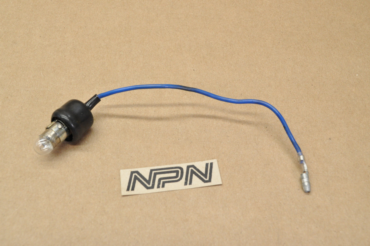 Vtg OEM Honda CB72 CB77 Speedometer Tachometer Pilot Light w/ Bulb 34902-259-000