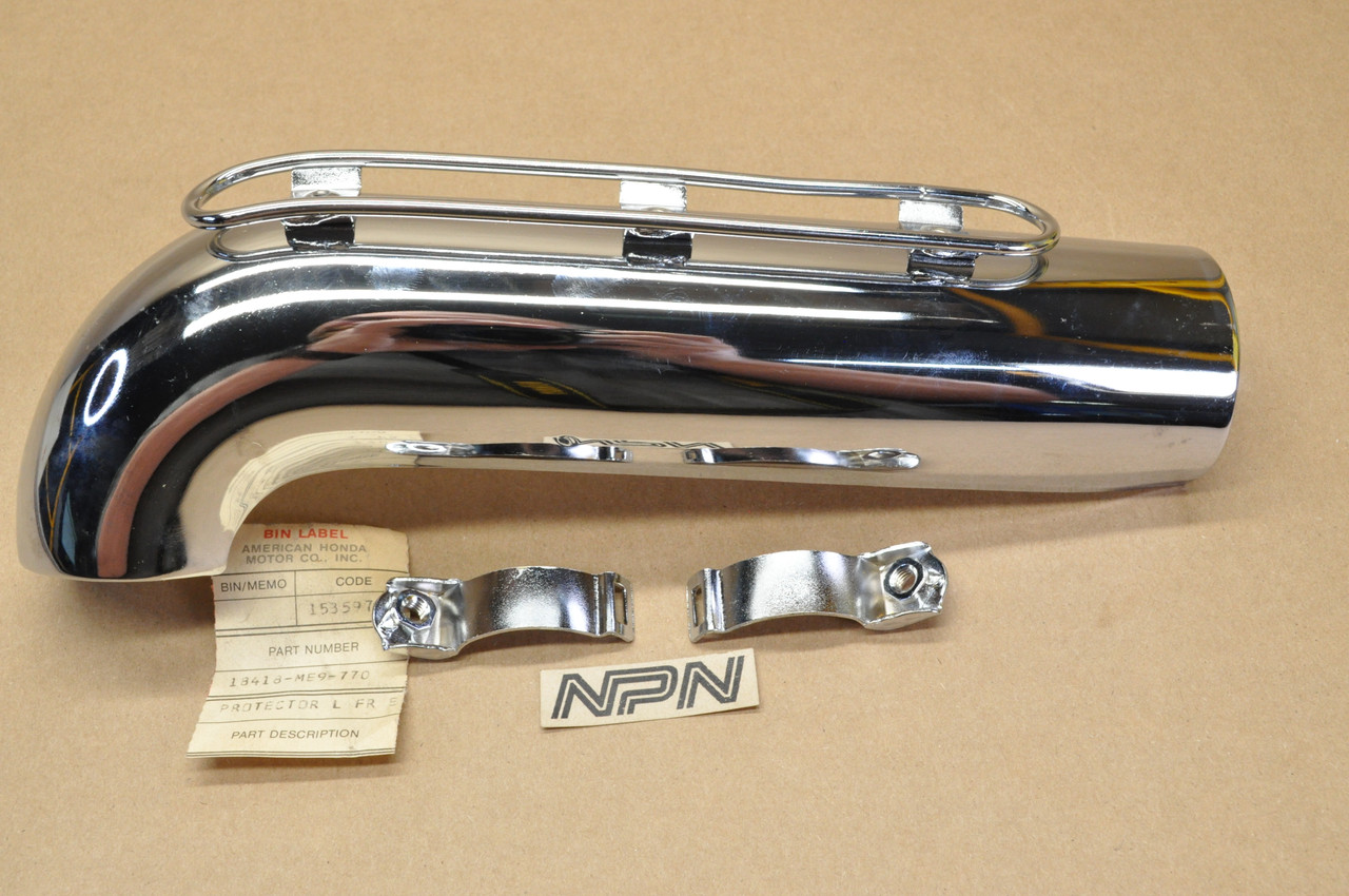 NOS Honda VT700 C VT750 C Exhaust Muffler Pipe Heat Shield Guard 18418-ME9-770