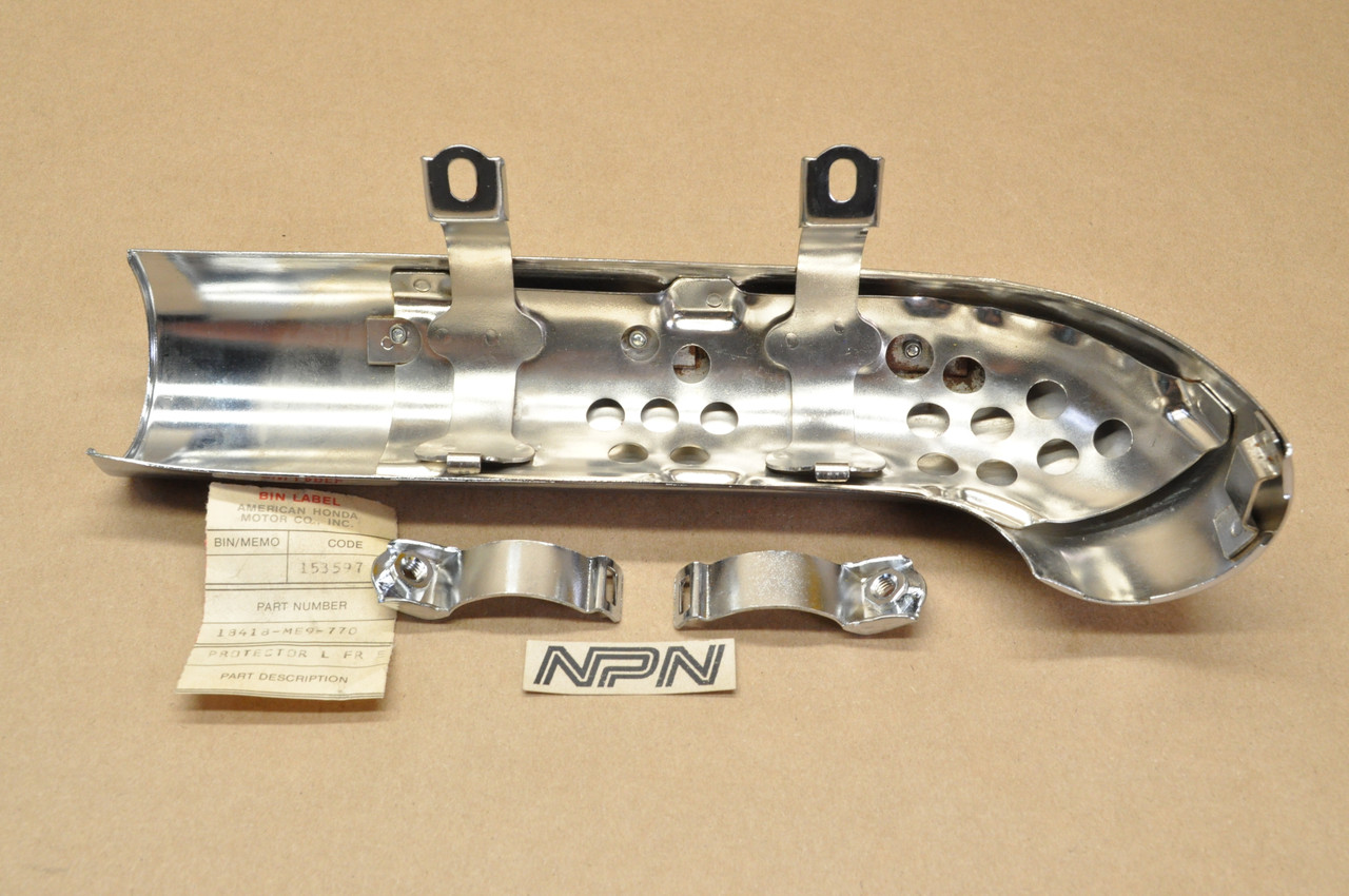 NOS Honda VT700 C VT750 C Exhaust Muffler Pipe Heat Shield Guard 18418-ME9-770