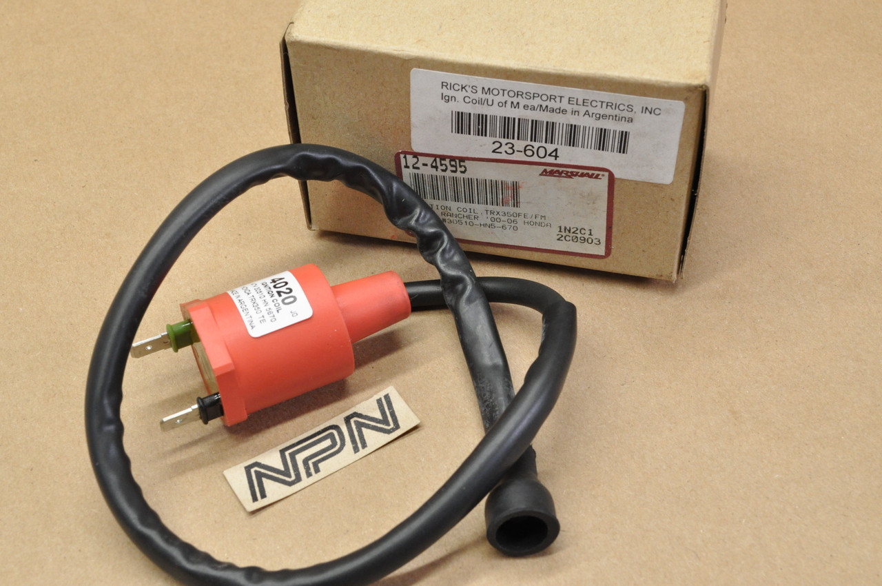 NEW OEM Honda TRX350FE TRX350FM TRX350TE TRX350 TM Ignition Coil 30510-HN5-670