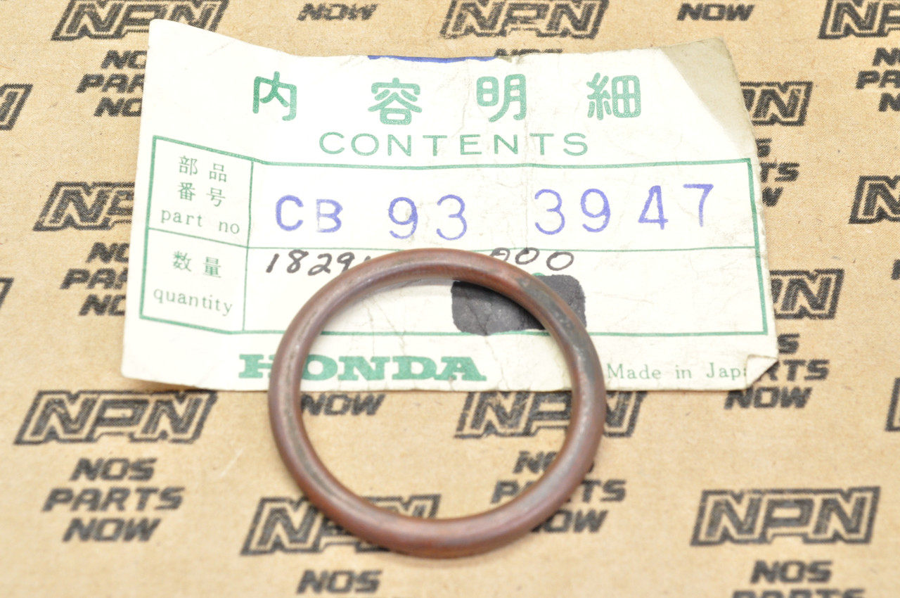 NOS Honda CB100 CB550 CL100 SL125 VF750 XL350 XR600 Exhaust Gasket 18291-216-000