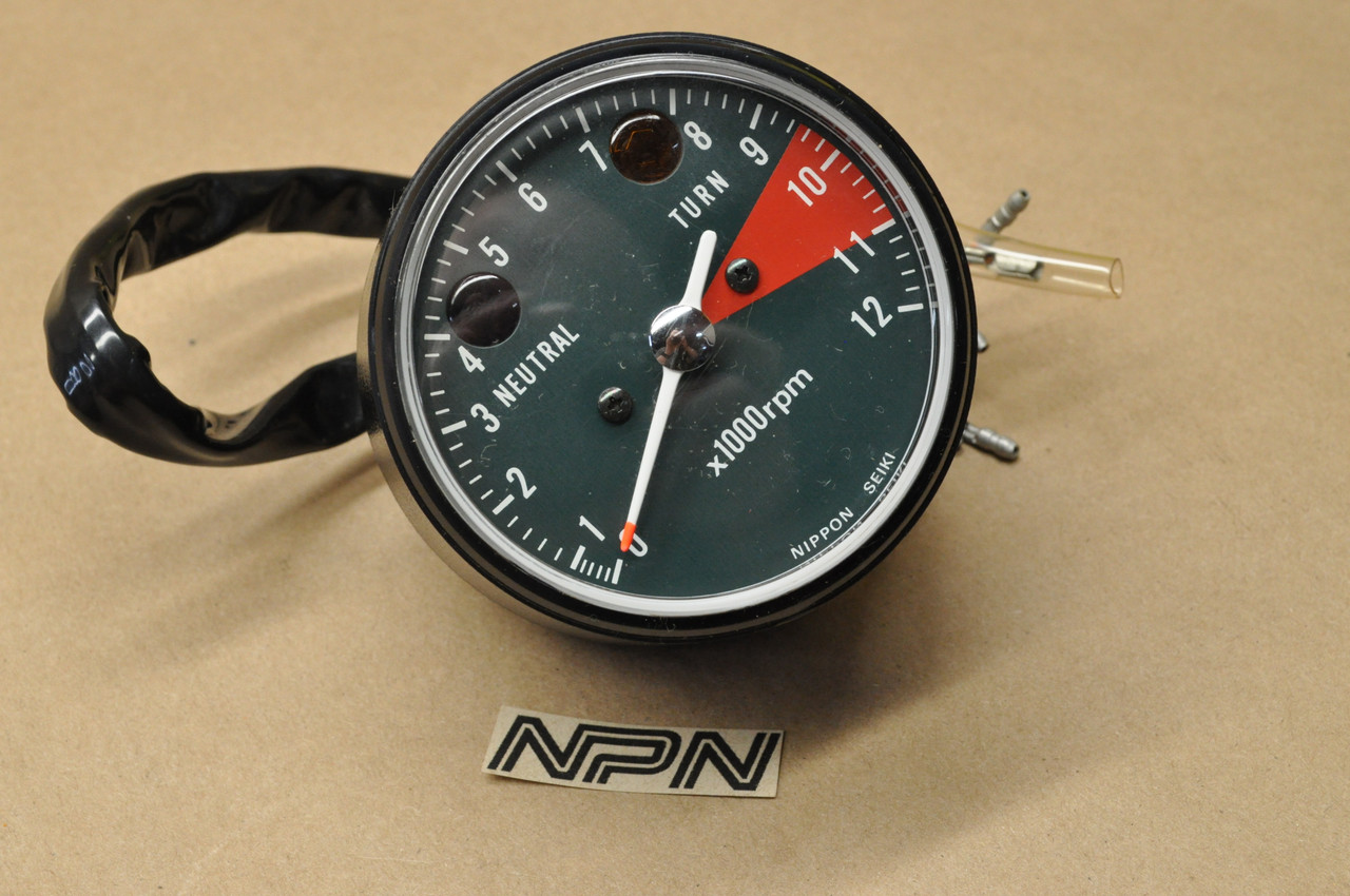 NOS Honda 1975-76 CB200 T Tachometer RPM Tach Meter Gauge 37250-389-671