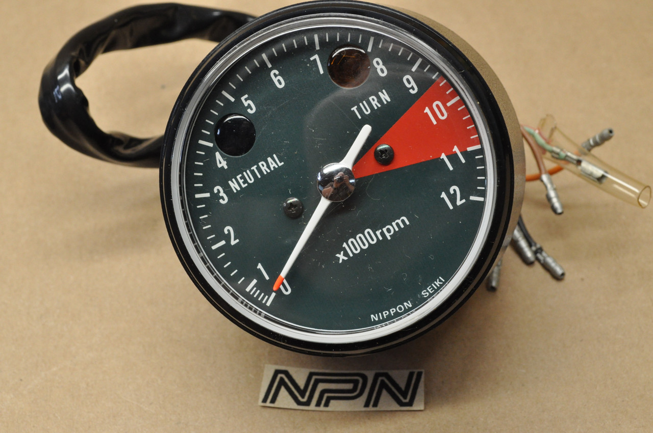 NOS Honda 1975-76 CB200 T Tachometer RPM Tach Meter Gauge 37250-389-671