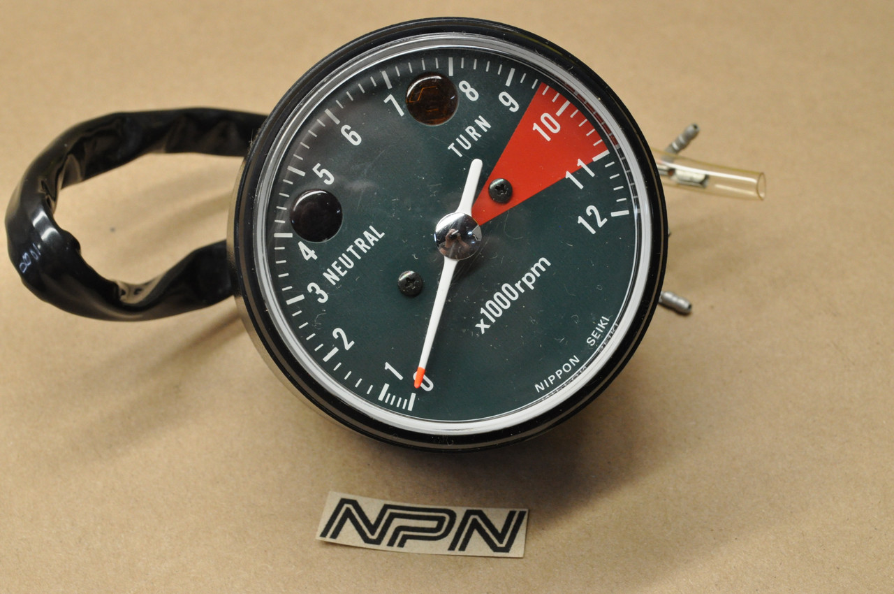 NOS Honda 1975-76 CB200 T Tachometer RPM Tach Meter Gauge 37250-389-671