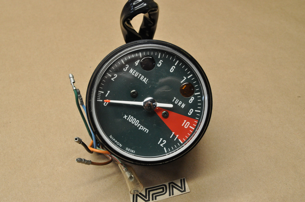 NOS Honda 1975-76 CB200 T Tachometer RPM Tach Meter Gauge 37250-389-671