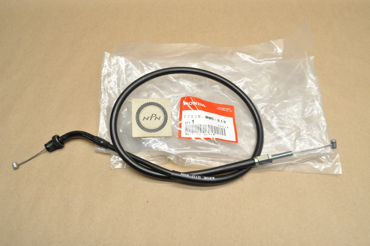 NOS Honda 1988-91 NT650 Hawk GT Throttle Cable B 17920-MM5-010