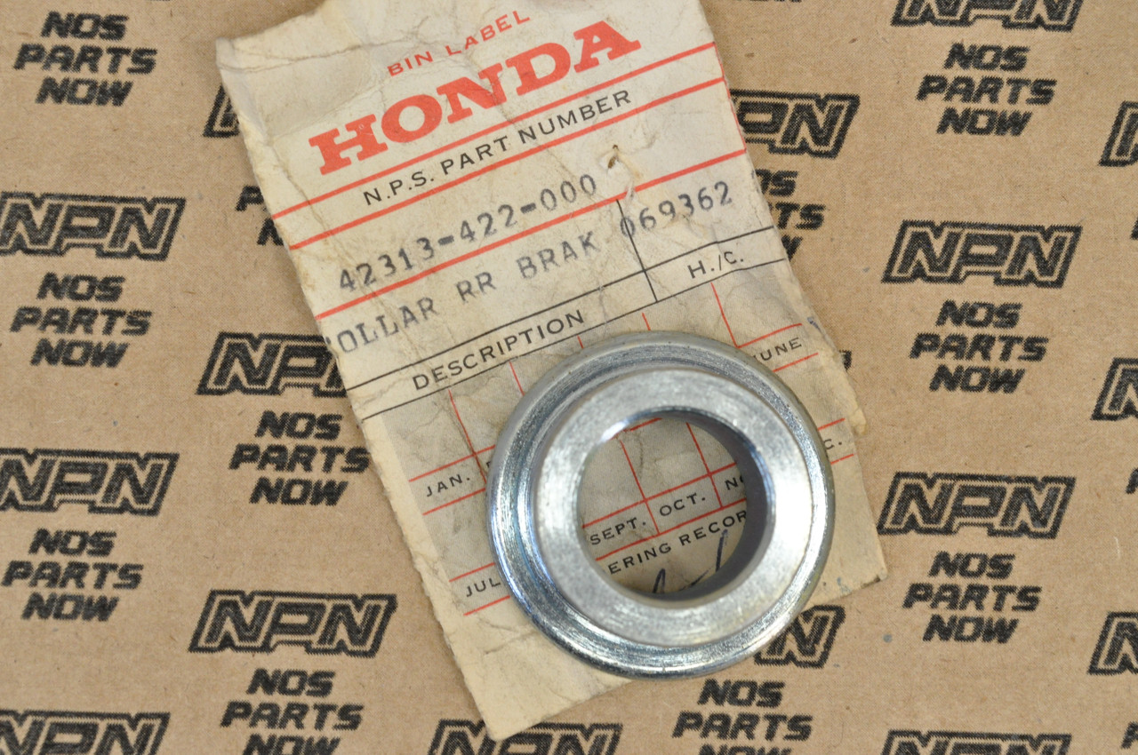 NOS Honda CB1100 CB750 CB900 CBX GL1100 Rear Axle Bolt Collar 42313-422-000