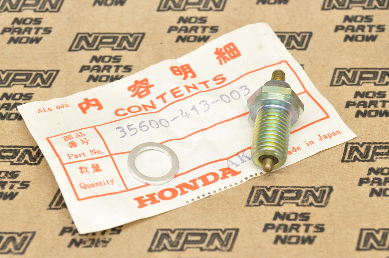 NOS Honda CB400 CM400 CX650 GL650 XL250 XL350 XL600 Neutral Switch 35600-413-003