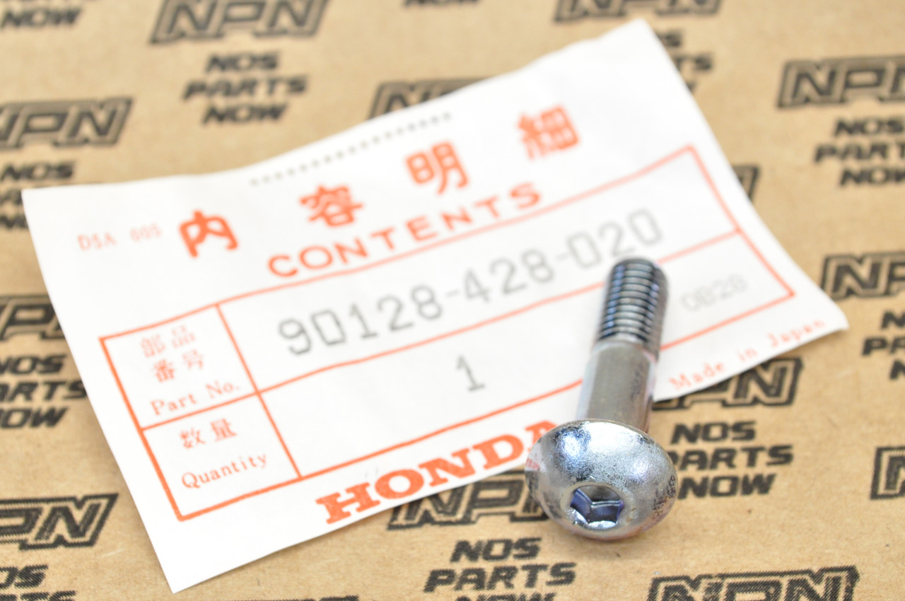 NOS Honda VTR250 XL250 XL500 XR250 XR500 Sprocket Setting Bolt 90128-428-020