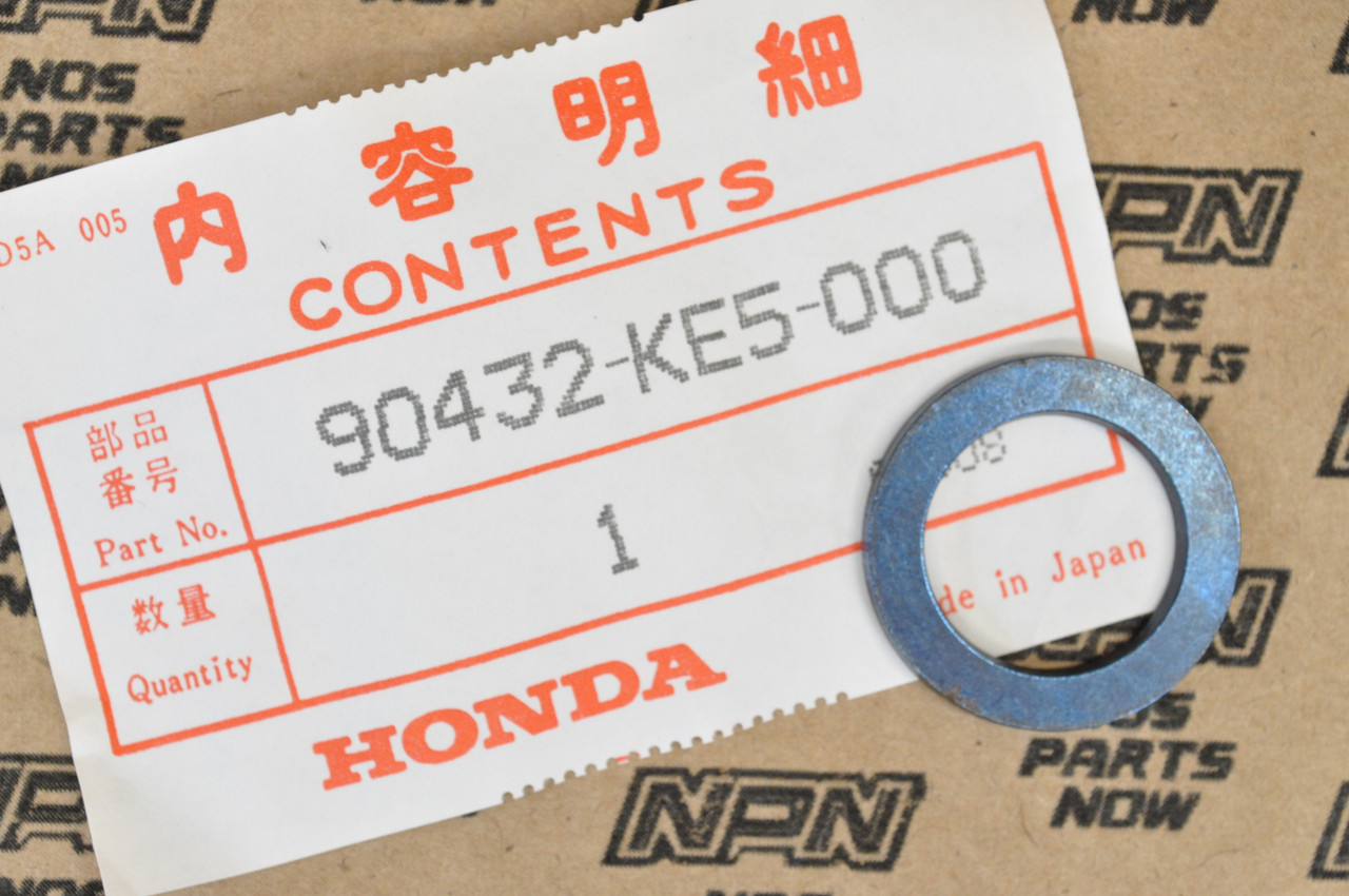 NOS Honda ATC350 GB500 NX650 TRX200 TRX250 XL600 XR600 Washer 90432-KE5-000