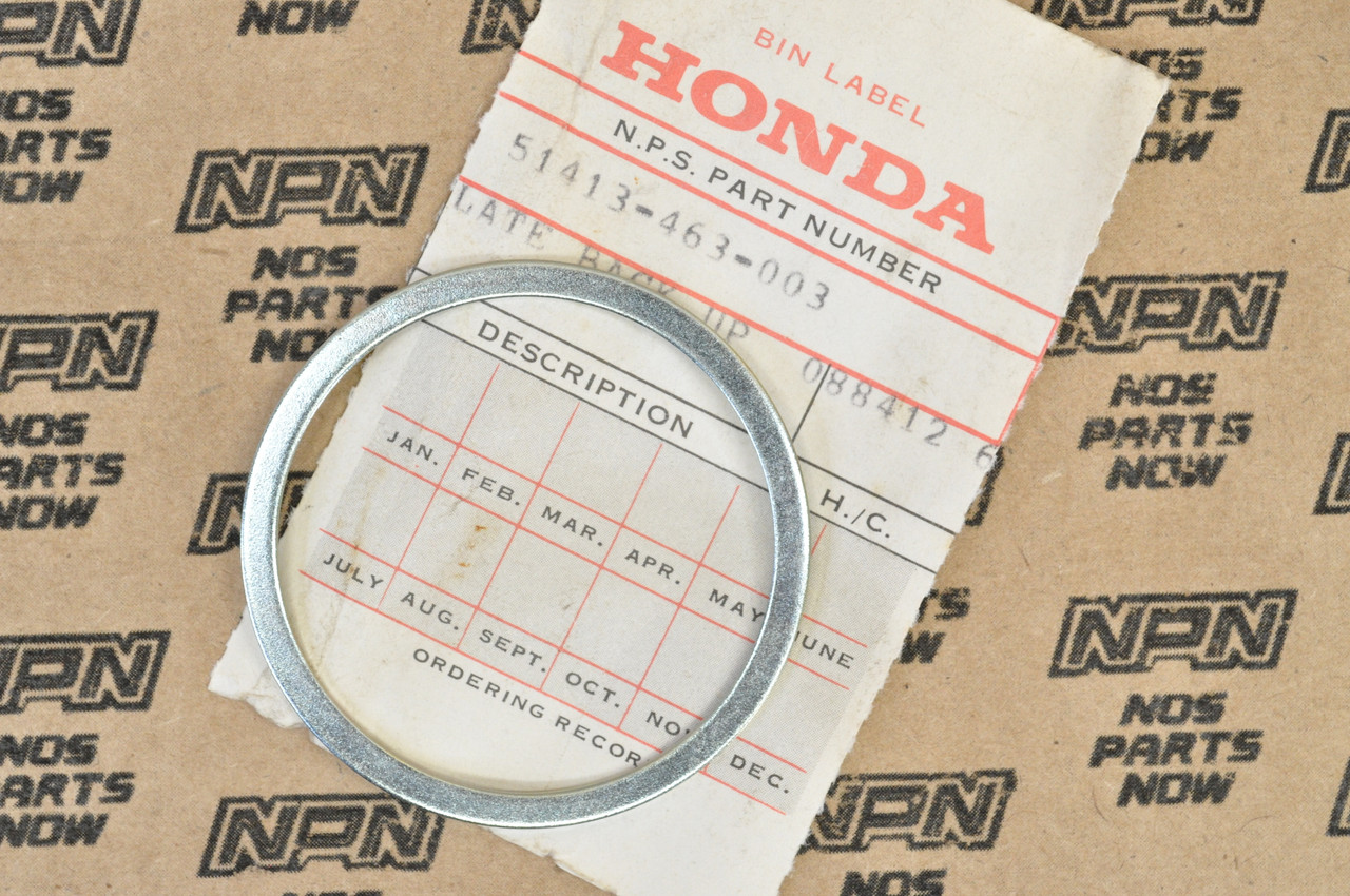 NOS Honda CB900 F CBX GL1100 Gold Wing Front Fork Back Up Plate 51413-463-003