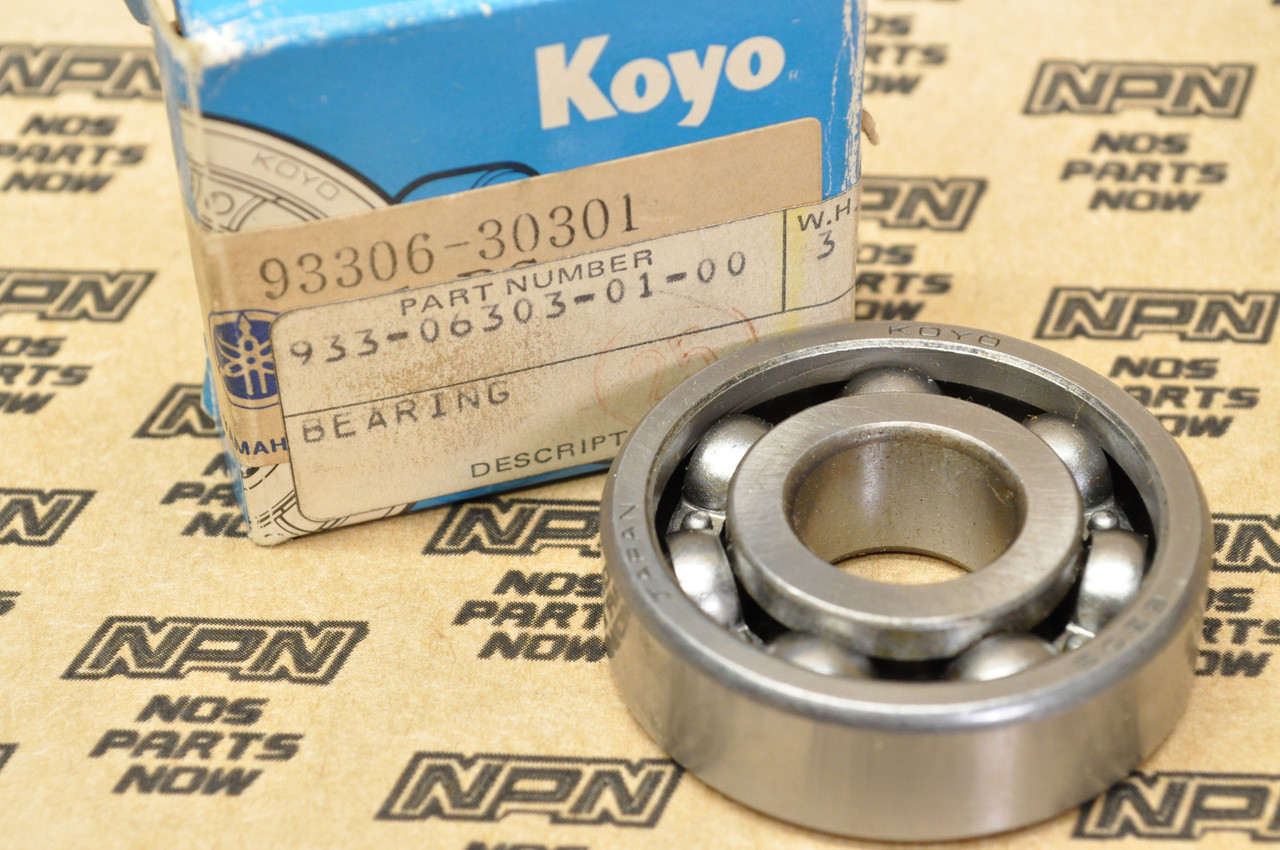 NOS Yamaha WJ500 WR500 WR650 Wave Runner Radial Ball Bearing 93306-30301