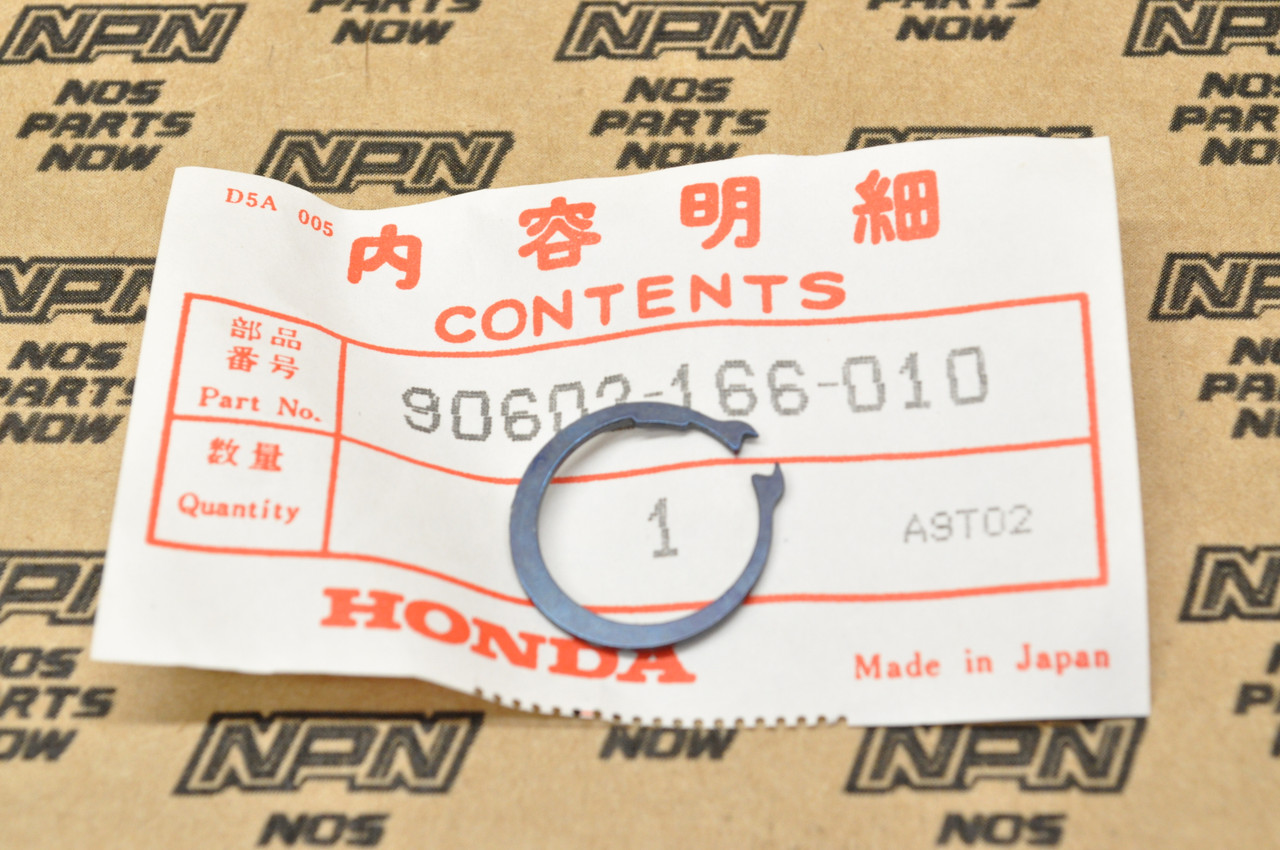 NOS Honda CR60 R CR80R CR80 RB CR85R CR85 RB MB5 Circlip 90602-166-010