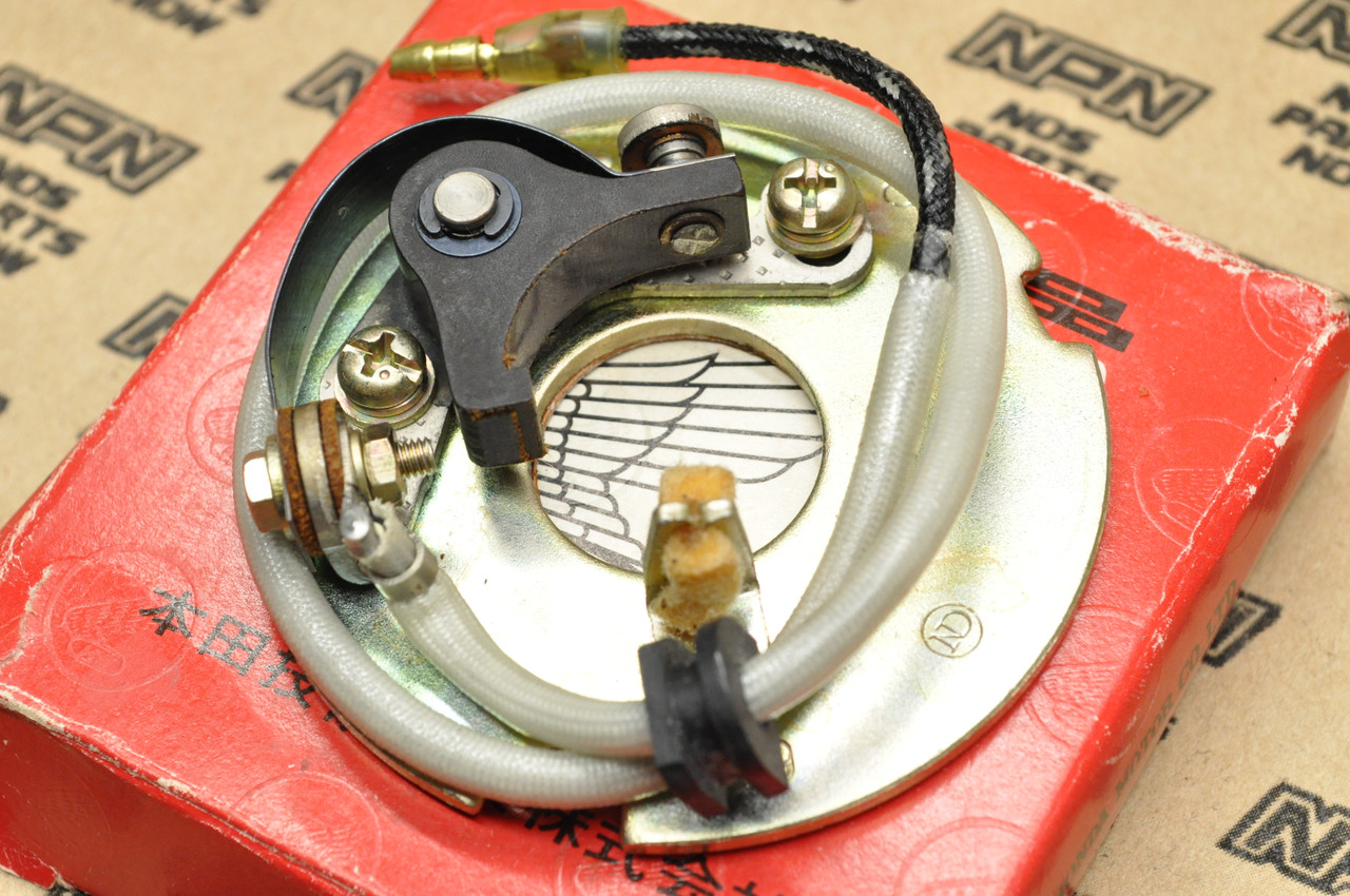 NOS Honda TL125 TL250 XL125 XL175 XL250 XL350 Points w/ Plate 30200-329-004