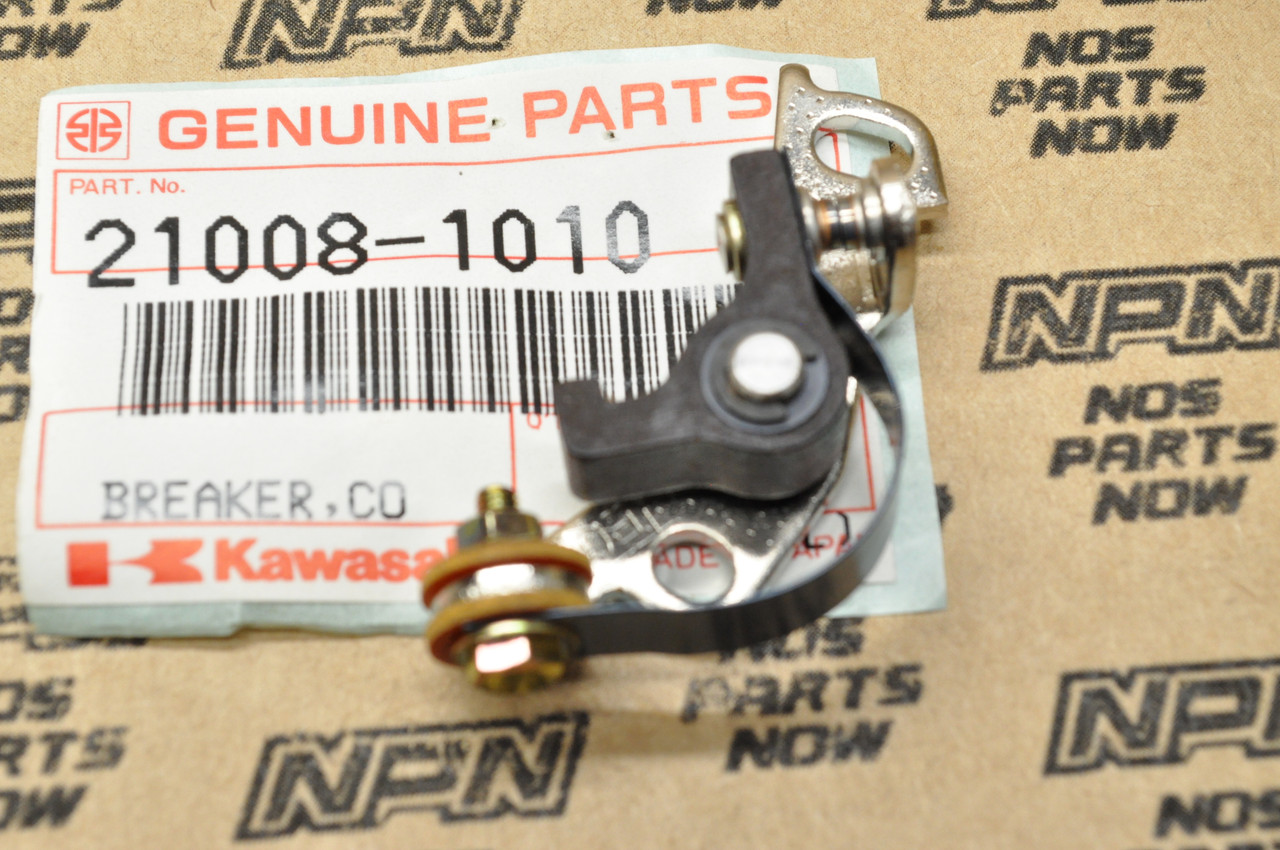 NOS Kawasaki 1981-82 KZ305 CSR Right Ignition Points Contact Breaker 21008-1010