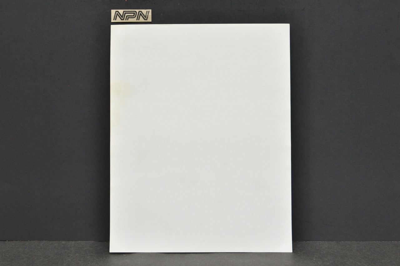 Vintage NOS 1983 Suzuki RM125 Motorcycle Brochure Dealer Spec Sheet OEM