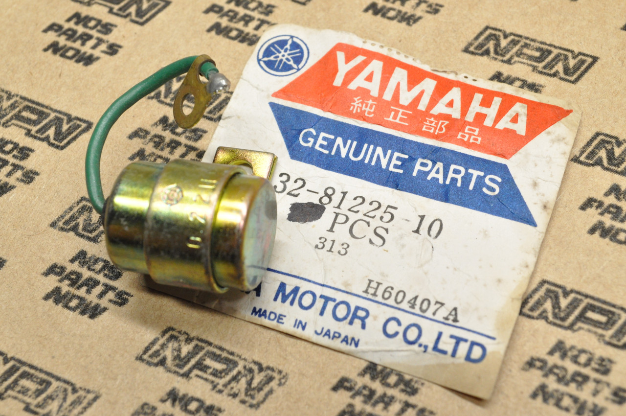 NOS Yamaha CS3 CS5 RD200 YCS1 YL1 Right Condenser 132-81225-10