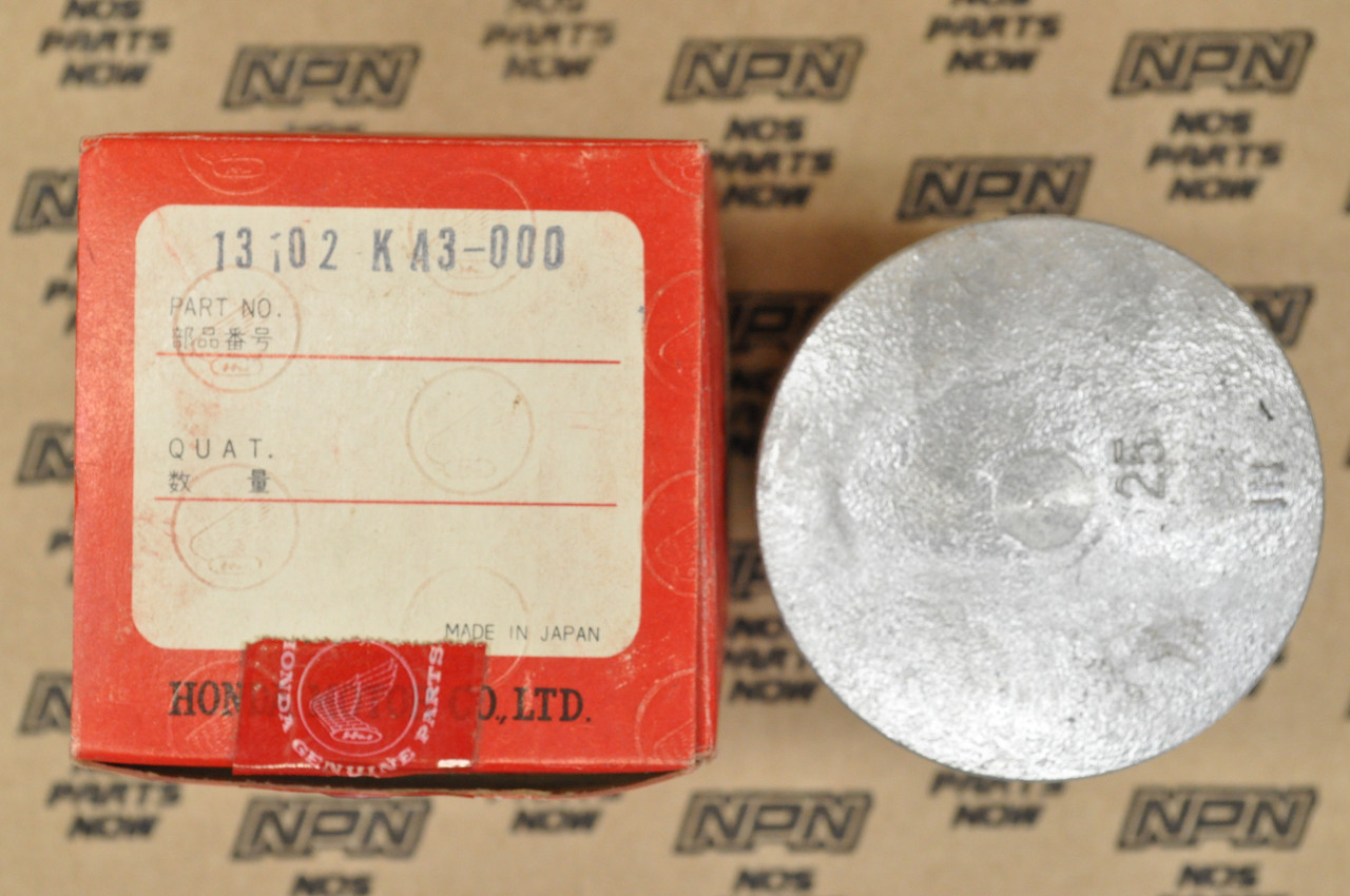 NOS Honda 1980-81 CR125 R Elsinore .25 Oversize Piston 13102-KA3-000