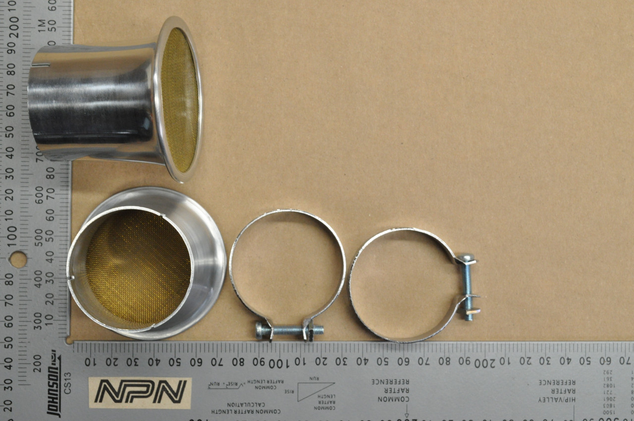 NOS Honda CB350 CB450 Set of 2 Toko Carburetor Velocity Stacks