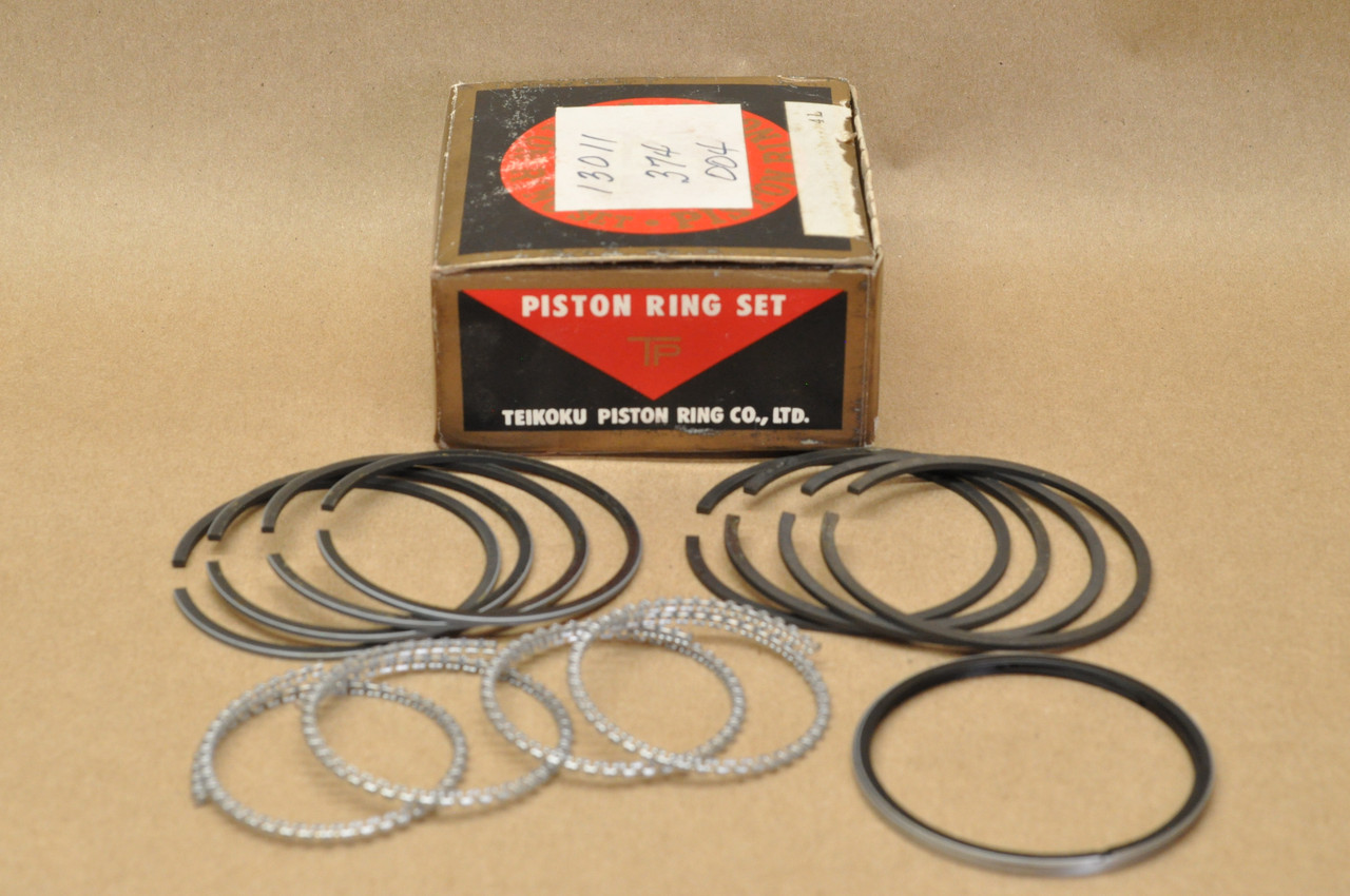 NOS Honda CB550 K0-1978 CB550F TP Standard Size Piston Ring Set 13011-374-004