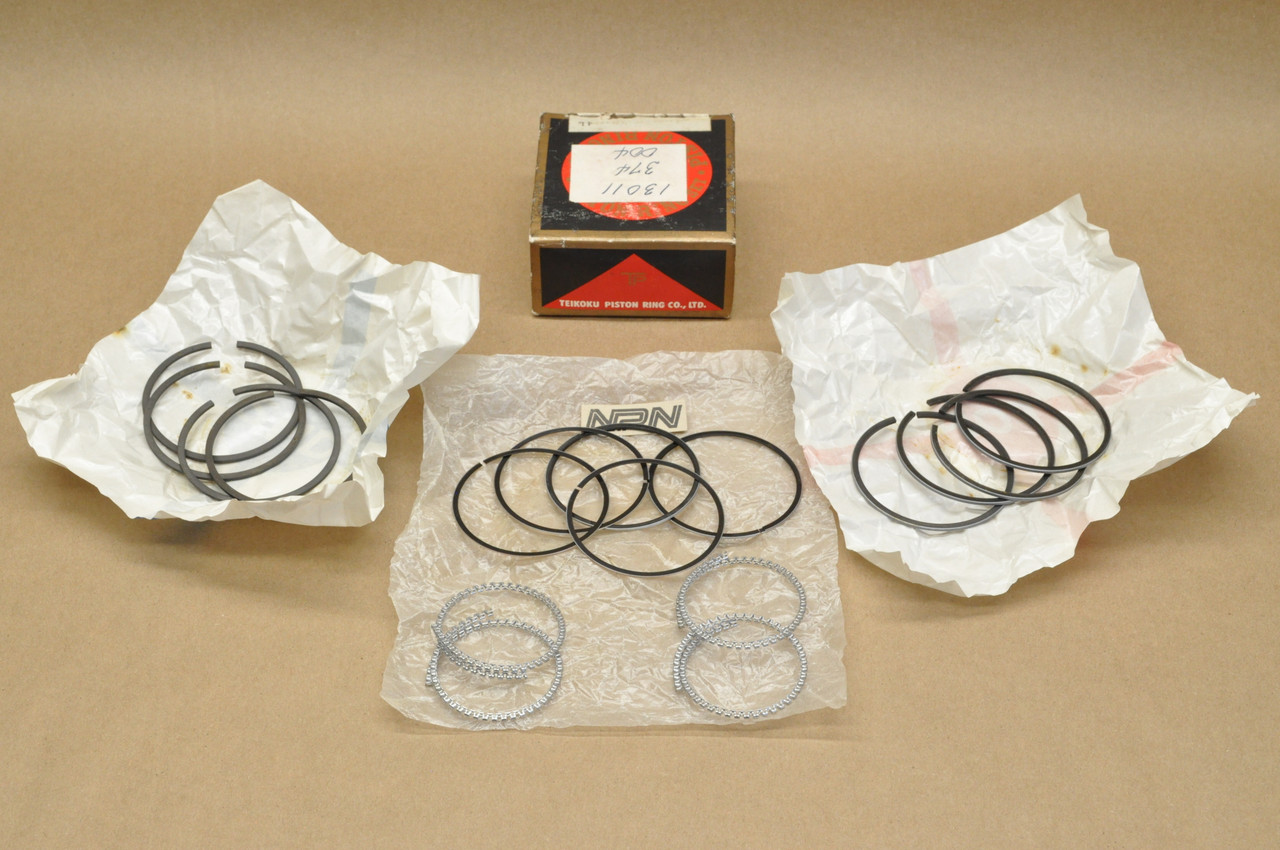 NOS Honda CB550 K0-1978 CB550F TP Standard Size Piston Ring Set 13011-374-004