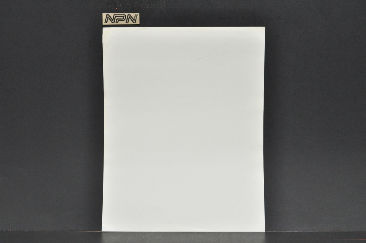 Vintage NOS 1983 Suzuki XN85 Turbo Motorcycle Brochure Dealer Spec Sheet READ