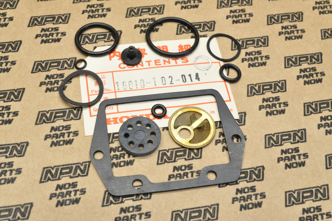 NOS Honda ATC90 K0-78 CT90 ST90 K0-K2 Carburetor Gasket O-Ring Set 16010-102-014