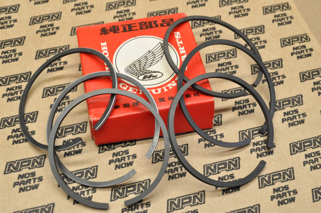 NOS Honda CA77 .75 Oversize Piston Ring Set for 2 Pistons= 6 Rings 13040-266-000
