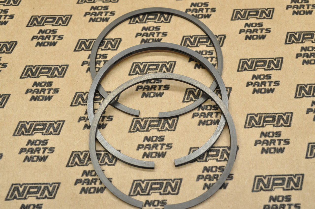 NOS Honda CA77 .75 Oversize Piston Ring Set for 2 Pistons= 6 Rings 13040-266-000