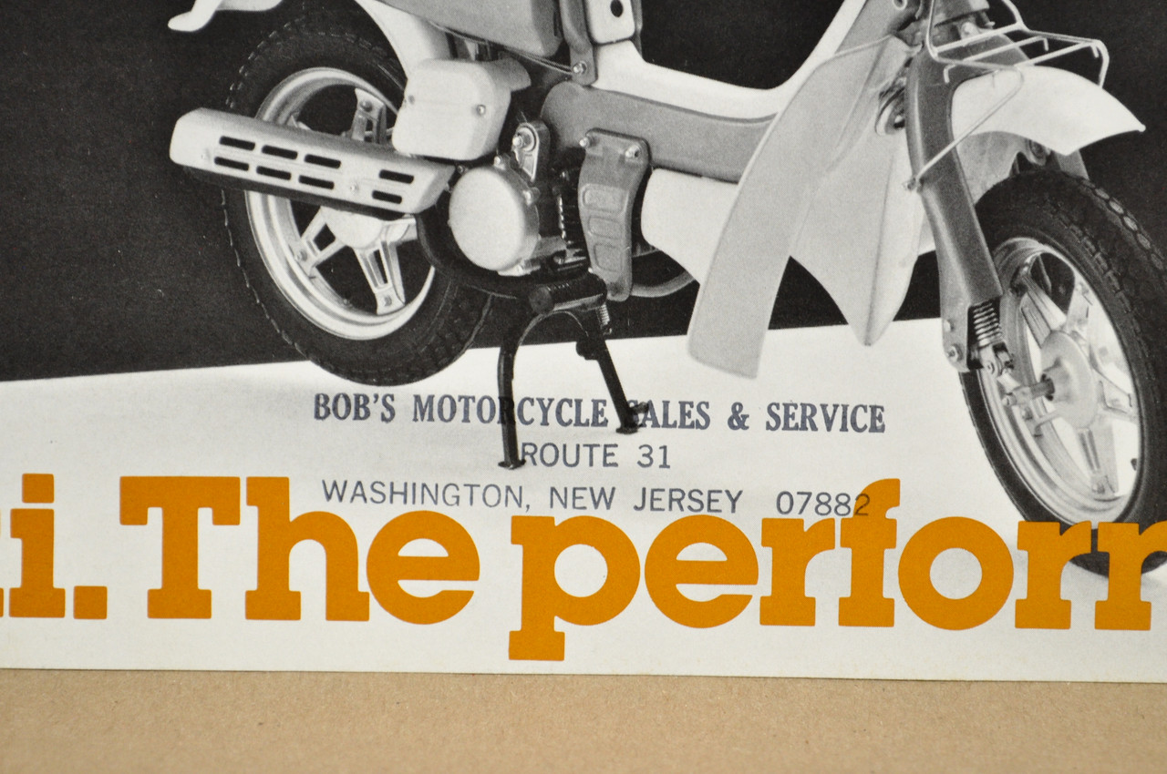 Vintage NOS 1979 Suzuki FZ50 Moped Brochure Motorcycle Dealer Specs OEM