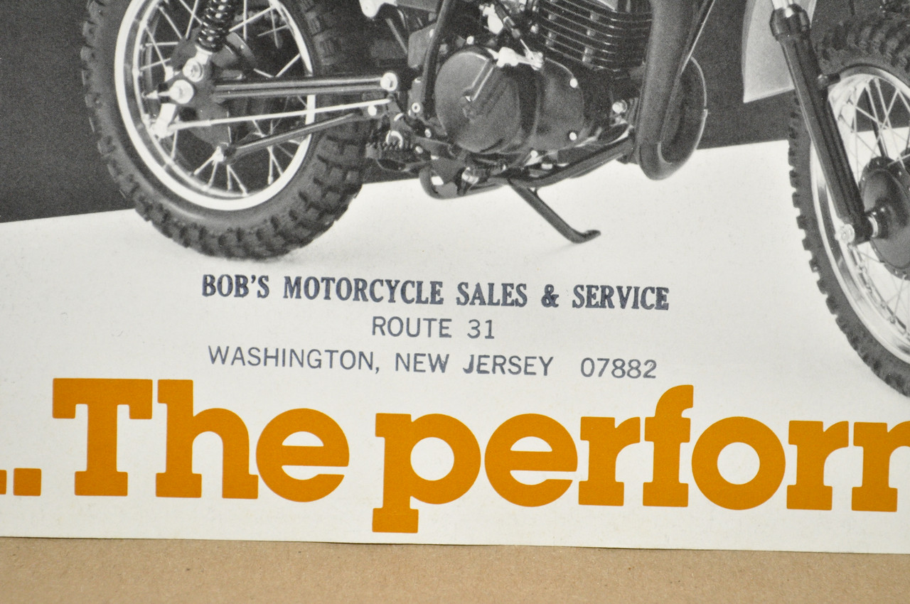 Vintage NOS 1979 Suzuki DS100 DS80 Motorcycle Preview Brochure Dealer Specs