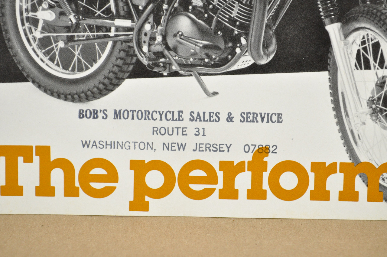 Vintage NOS 1979 Suzuki TS250 TS185 Motorcycle Preview Brochure Dealer Specs