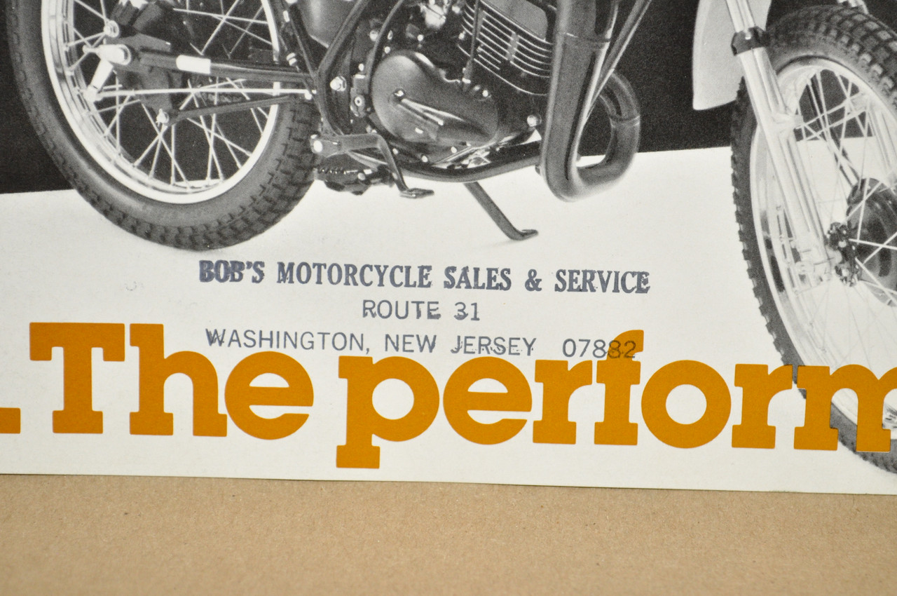 Vintage NOS 1979 Suzuki TS125 TS100 Motorcycle Preview Brochure Dealer Specs