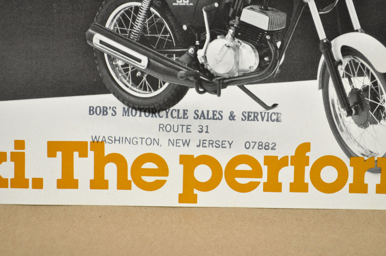 Vintage NOS 1979 Suzuki OR50 JR50 Motorcycle Preview Brochure Dealer Specs