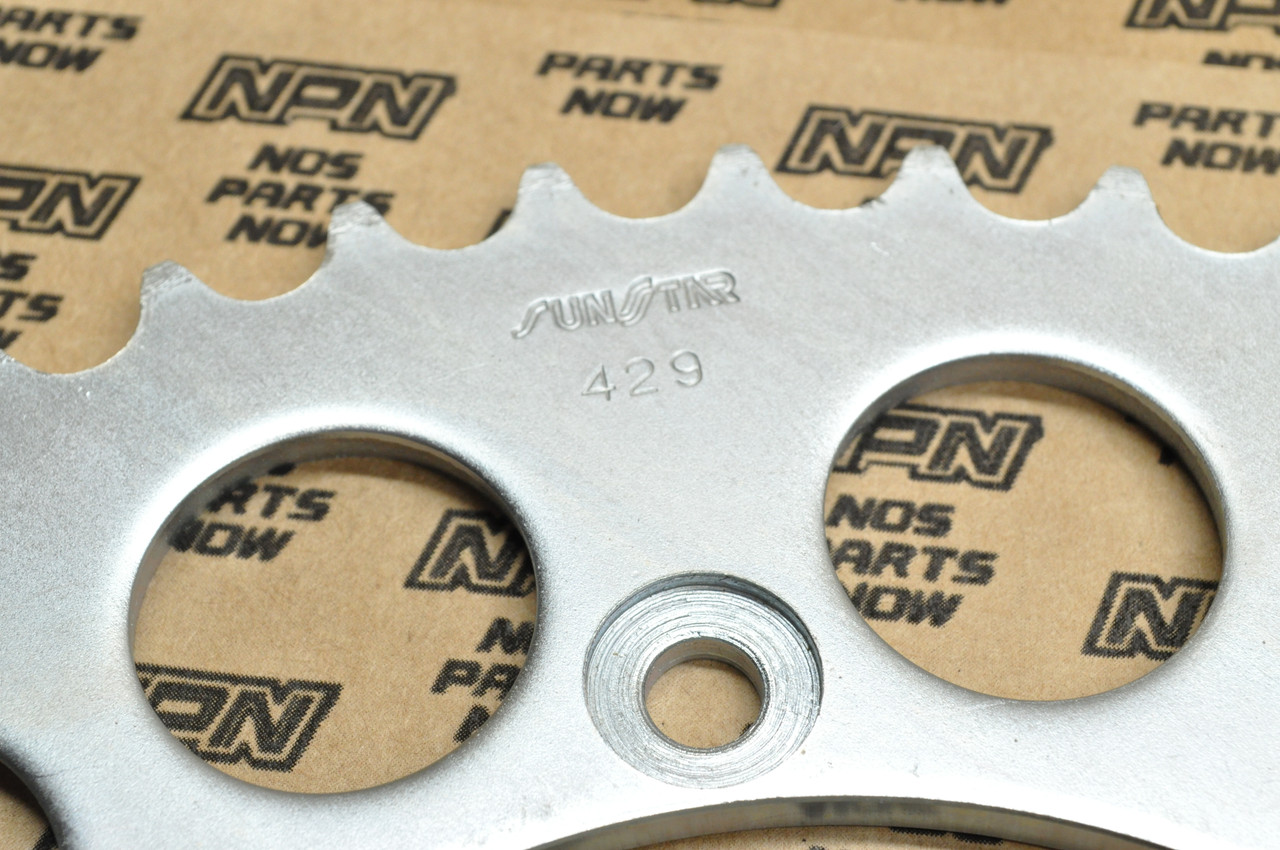 NOS Honda 1979-82 XR500 XR500R Sunstar Final Drive Sprocket 48T 41201-429-000