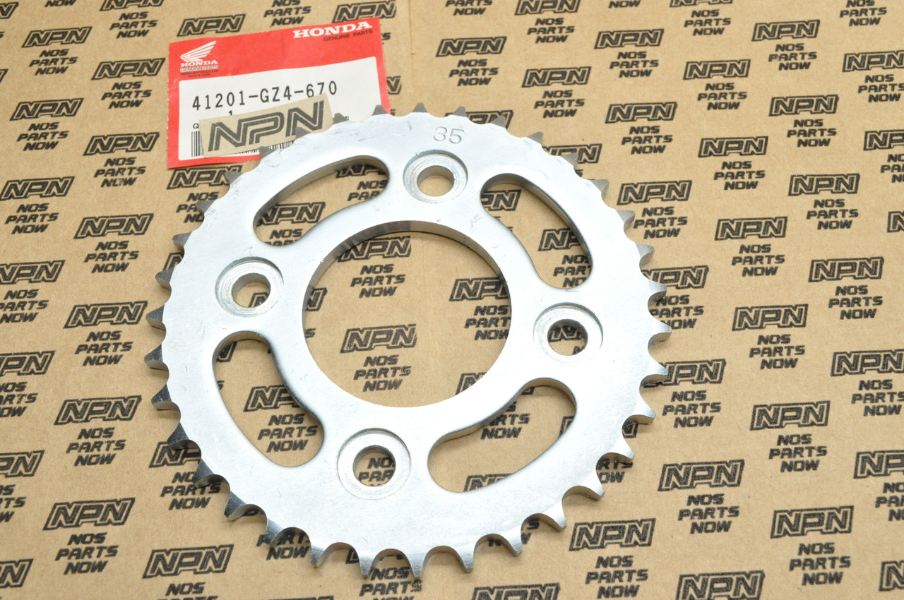 NOS Honda 1991-96 EZ90 Cub Final Drive Sprocket 35T 41201-GZ4-670