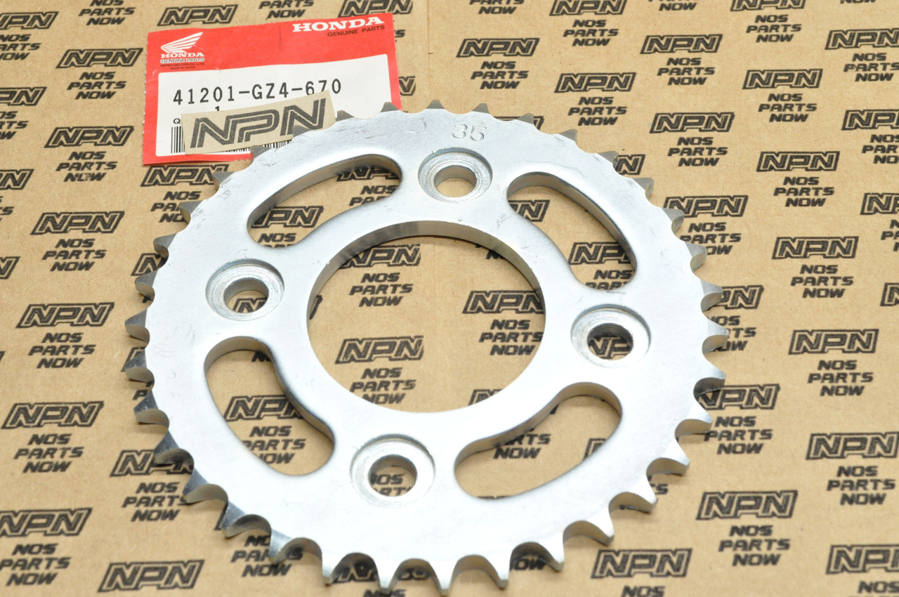 NOS Honda 1991-96 EZ90 Cub Final Drive Sprocket 35T 41201-GZ4-670
