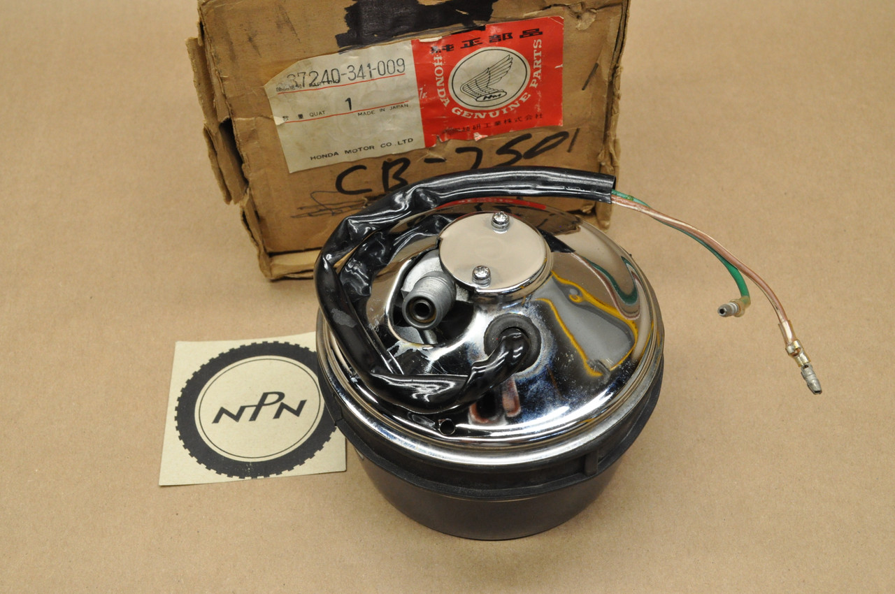 NOS Honda CB750 K2 Tachometer RPM Tach Meter Gauge 37240-341-009